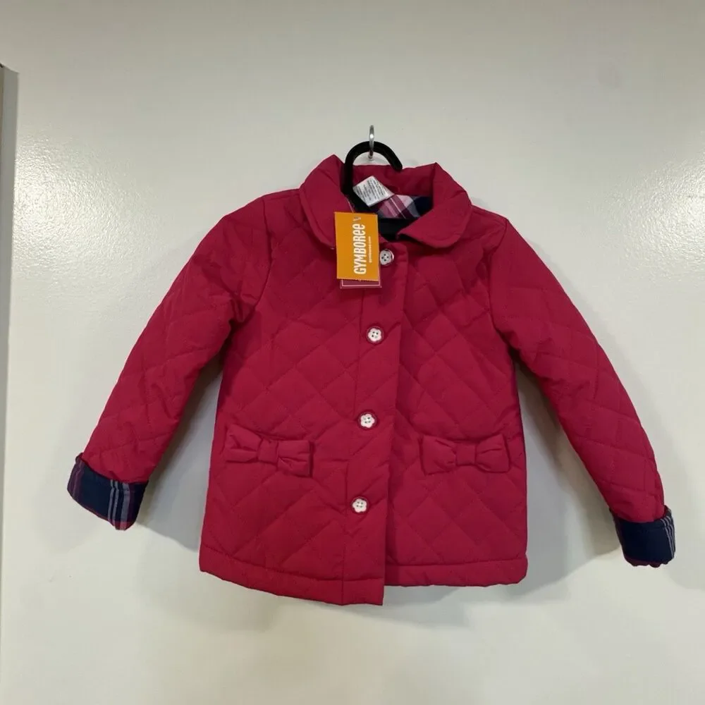 Gymboree Women's Pink and Red Jacket